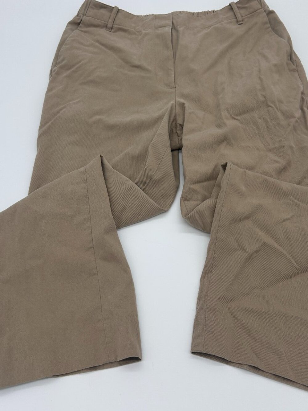 Banana Republic Women's Straight Leg Pull-On Pants Size Medium Brown